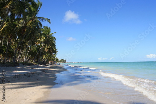 Uma praia paradisíaca