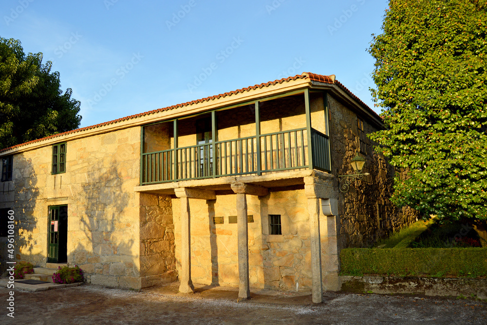 Rosalia de Castro House Museum, Casa da Matanza, Padron in the province of La Coruña, region of Sar, Galicia, Spain.