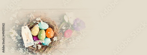 Easter greeting card with t...