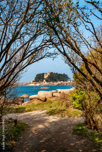 Seascape in brittany