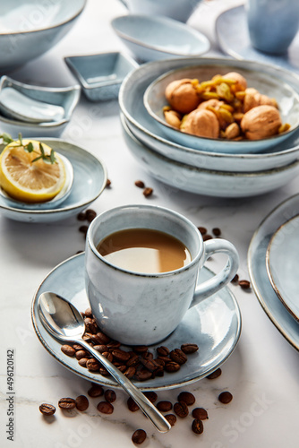 Afternoon Tea Series Coffee with Lemon Vegetarian