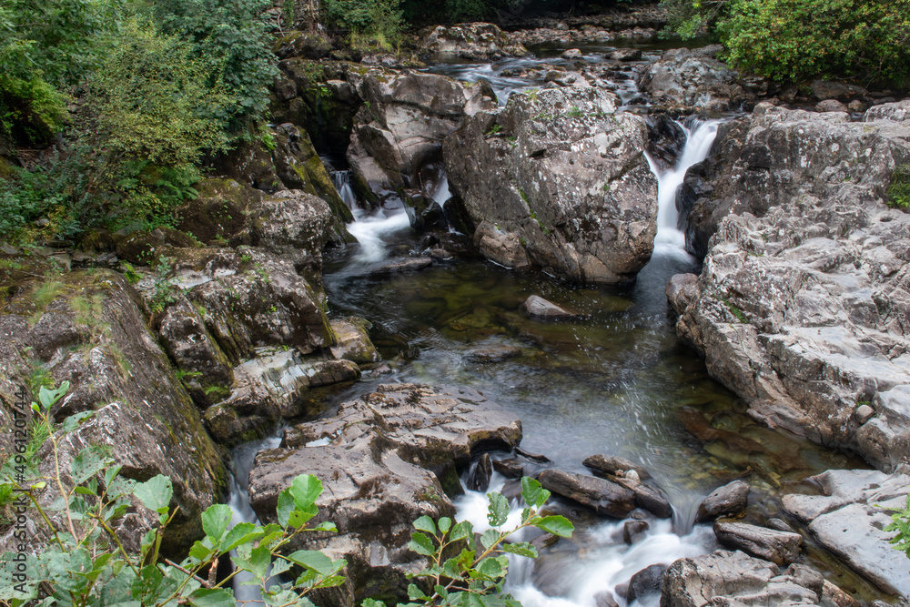 River Llugwy in Betws-y-Coed, Snowdonia, Wales River Llugwy in Betws-y-Coed, Snowdonia, Wales