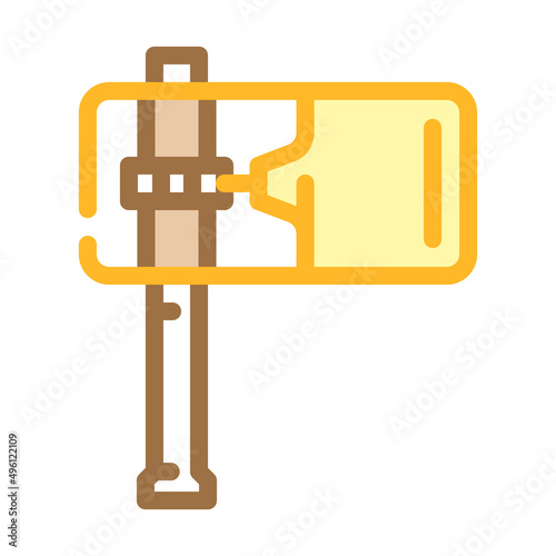 ratchet accessory color icon vector. ratchet accessory sign. isolated symbol illustration