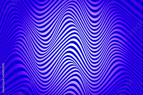 Blue stripes background design on purple gradient panel