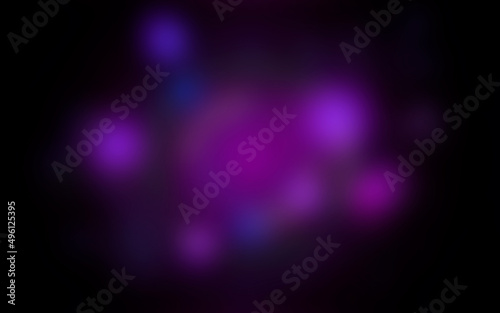 Blurred purple bokeh color background. Gradient, smooth gradation bright design. Template concept photo