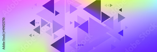 abstract background with shapes