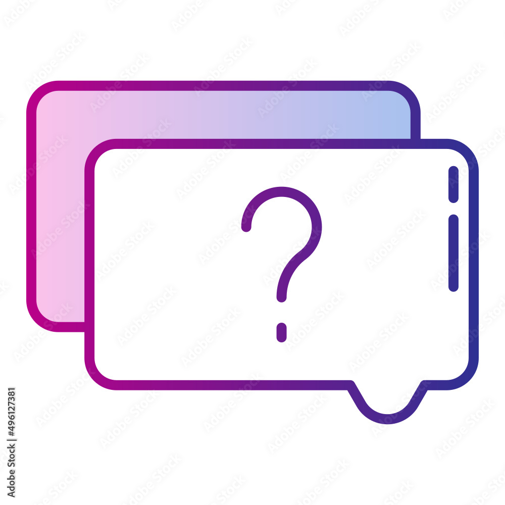 conversation and question symbol conversation and question symbol