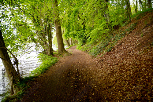 Spaziergang in Bad Segeberg in Schleswig-Holstein, Großer Segeberger See, Rundweg, wandern photo