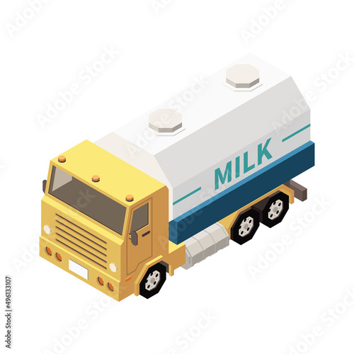Milk Cistern Truck Composition