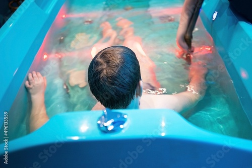 treatment of autism with hydromassage as a treatment for a severe brain disease © firehell