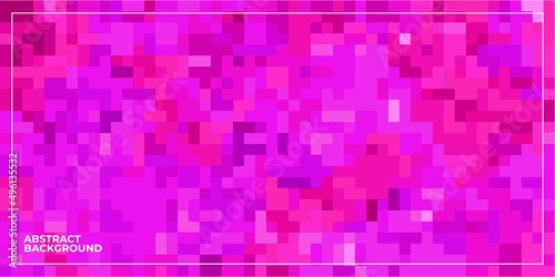 pink abstract geometric pixel square tiled mosaic background