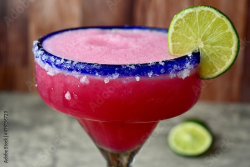 Prickly pear margarita photo