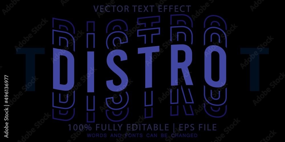 Obraz premium Retro vintage Editable Text Effect