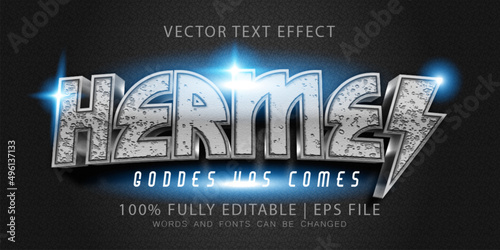 heroes Editable Text Effect