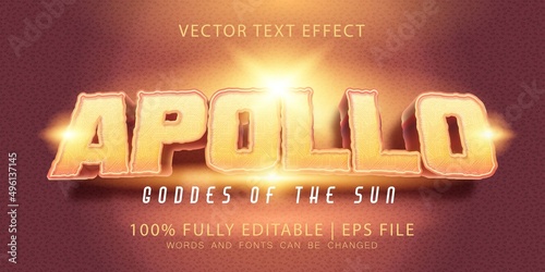 heroes Editable Text Effect
