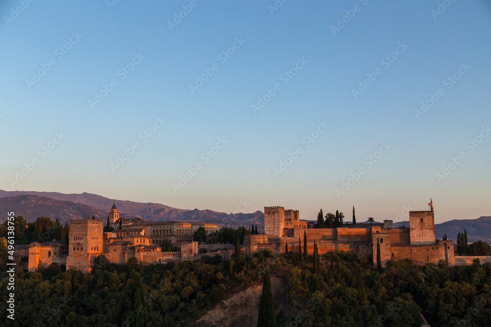 View of Alhambra Palace