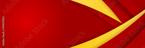 Free Download Modern abstract red orange yellow banner background design. Vector abstract graphic design banner pattern background template illustration. - GFXLoad