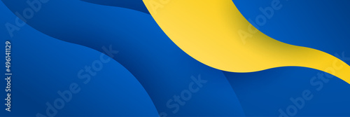 Blue and yellow orange background with stripes. Vector abstract background texture design, bright poster. Abstract background modern hipster futuristic graphic. Multi-layer effect with texture.