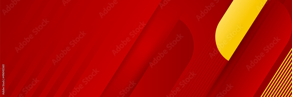 Abstract red orange yellow banner background. Vector abstract graphic design banner pattern background template illustration. Abstract red orange yellow banner background. Vector abstract graphic design banner pattern background template illustration.