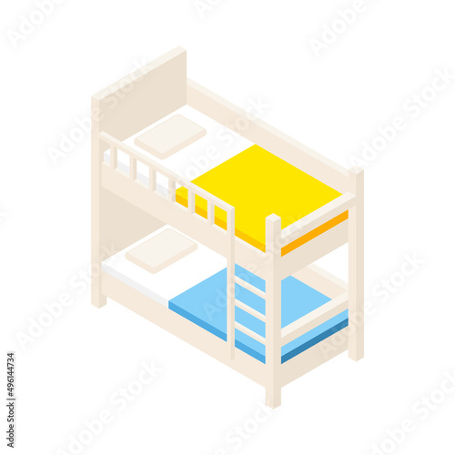 Double Bunk Bed Composition