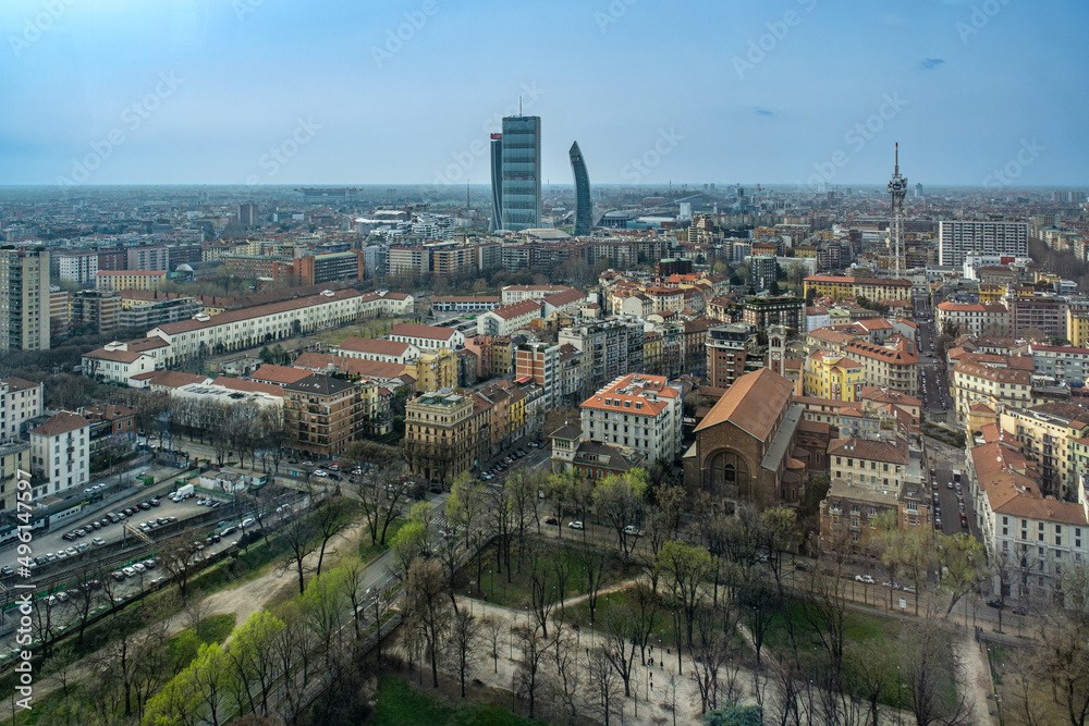 Milano, vista panoramica
