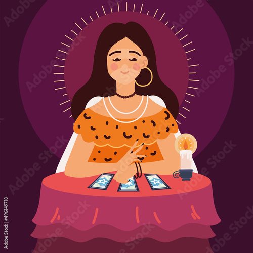 woman gypsy oracle