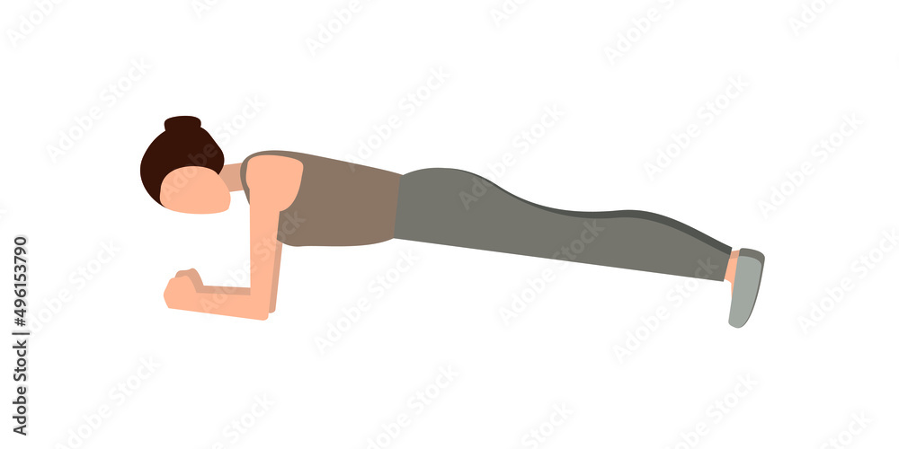 Girl in sportswear vector illustration of fitness. A young woman young mother. Flat vector illustration isolated on white background.
Girl in sportswear vector illustration of fitness. A young woman young mother. Flat vector illustration isolated on white background.
