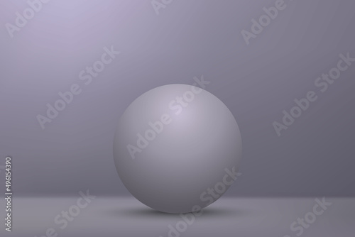 3d realistic podium or pedestal on white background.