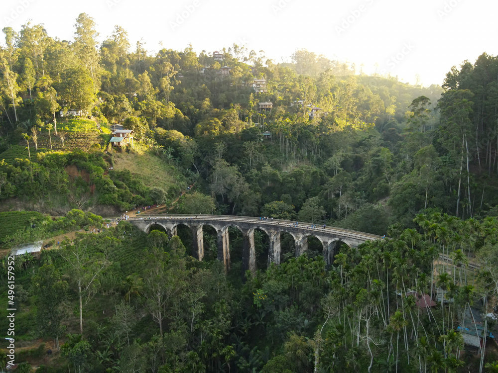 Nine- arch Bridge Sri Lanka