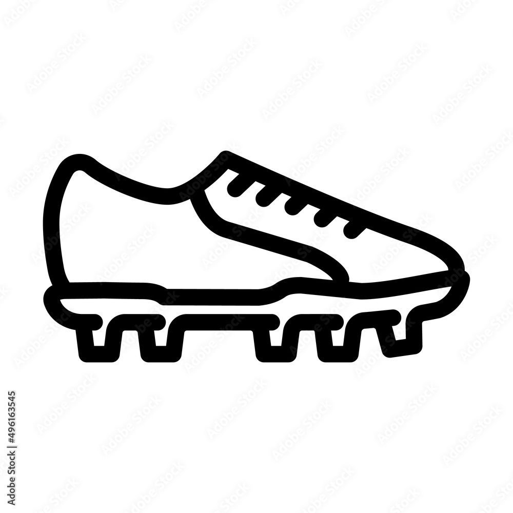 boots footwear line icon vector. boots footwear sign. isolated contour symbol black illustration boots footwear line icon vector. boots footwear sign. isolated contour symbol black illustration