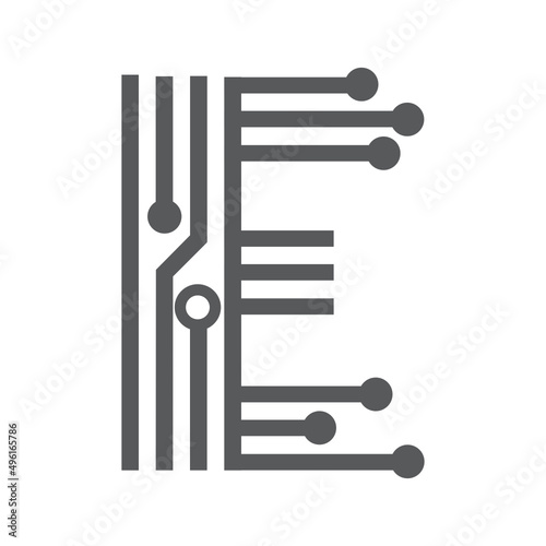 digital letter 