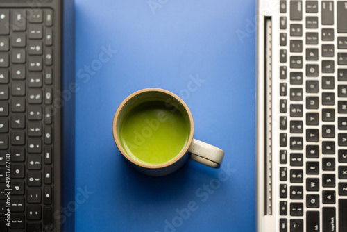 Matcha green tea latte