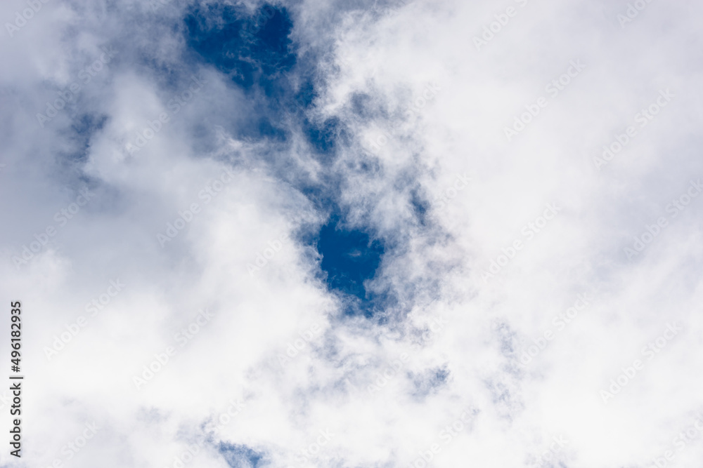 Clouds in the sky with space for text (copy space). Clouds in the sky with space for text (copy space).