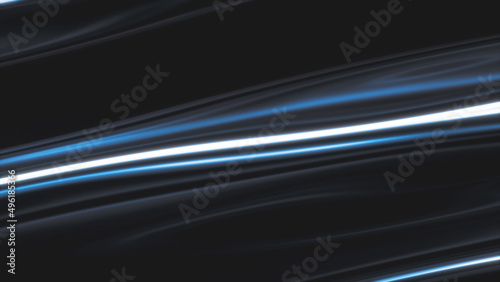 White and Blue Fluids Waves Liquids Motion Lines Abstract Background