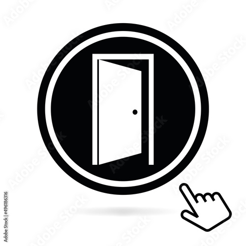 Logo accès visiteurs.