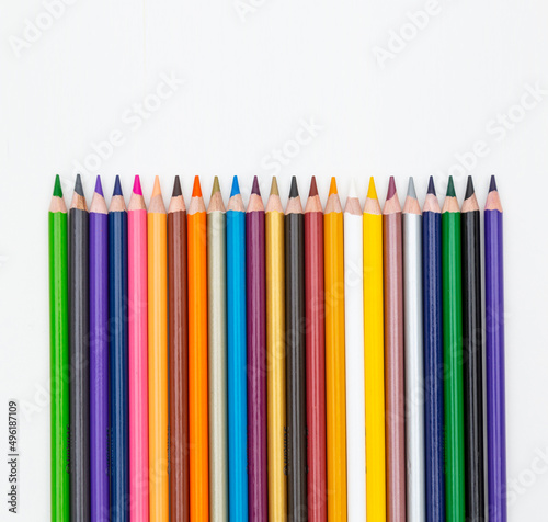 colored pencils