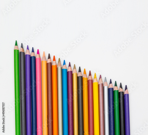 colored pencils