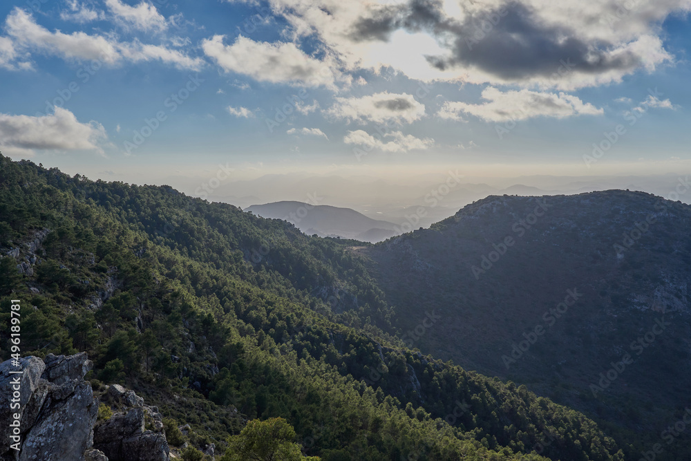 Pedro ponce mountains with a dense forest mainly of pine trees.It is located between the municipal districts of Mula and Lorca, Murcia, Spain. Pedro ponce mountains with a dense forest mainly of pine trees.It is located between the municipal districts of Mula and Lorca, Murcia, Spain.