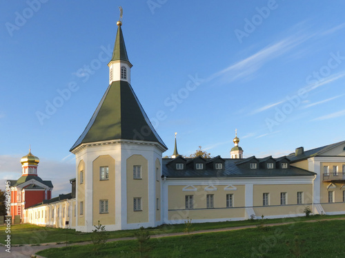 Pskov region. The city of Valdai.The Iver Monastery is one of the most revered places in Russia.
