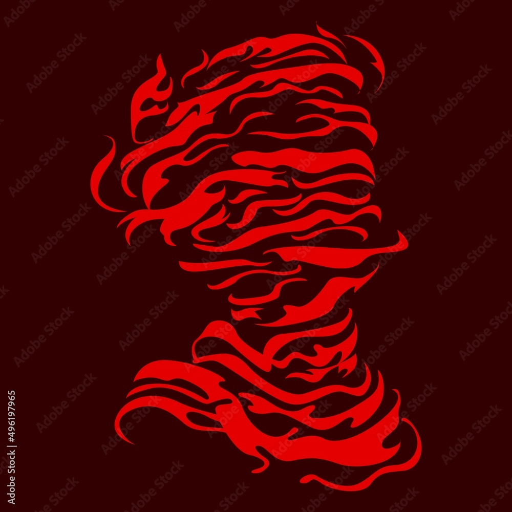 Vector illustration of invisible person in bandage Vector illustration of invisible person in bandage