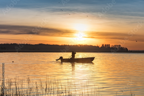 fischer bei sonnenaufgang © haiderose