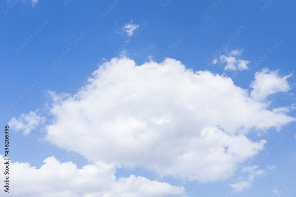 Blue sky with white clouds Blue sky with white clouds