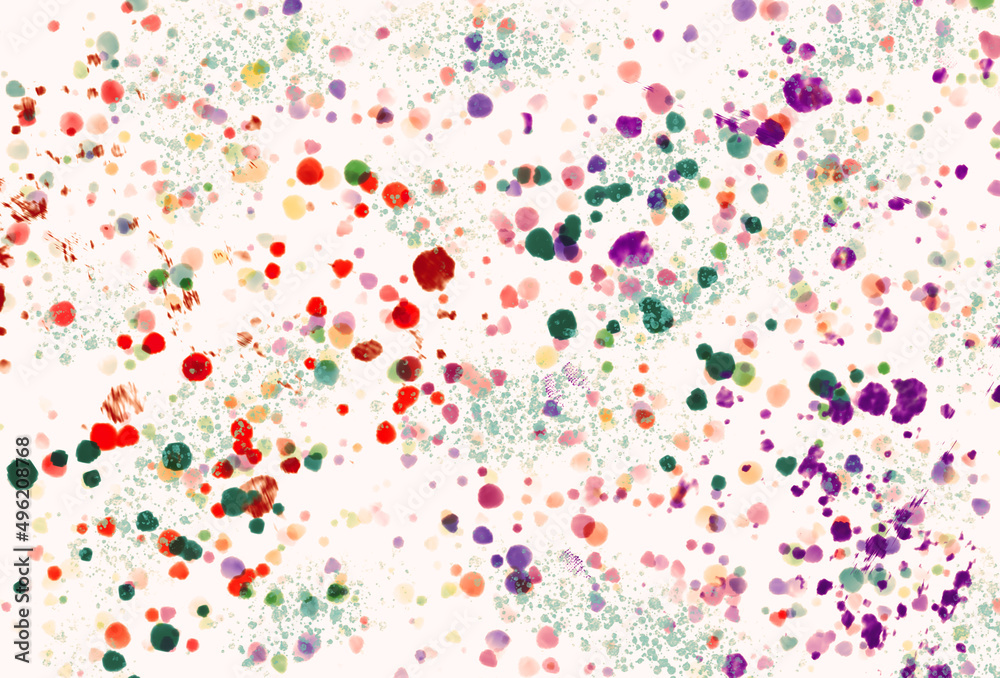 Fototapeta premium Abstract background of various forms and colors.