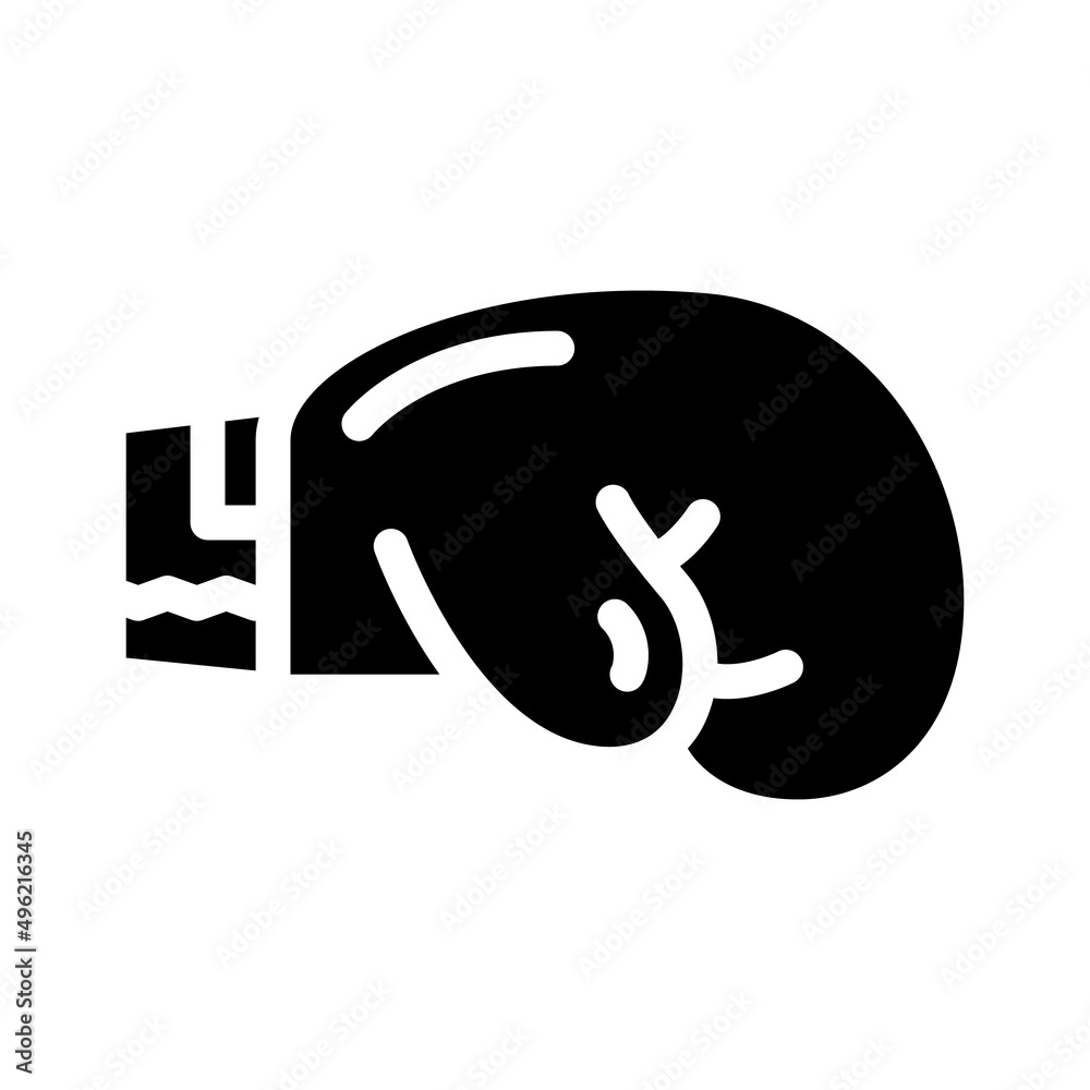 boxing sport glyph icon vector. boxing sport sign. isolated contour symbol black illustration boxing sport glyph icon vector. boxing sport sign. isolated contour symbol black illustration