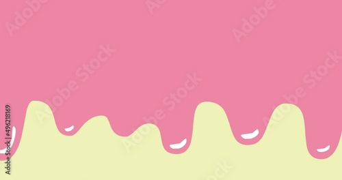 melting ice cream transition animation video