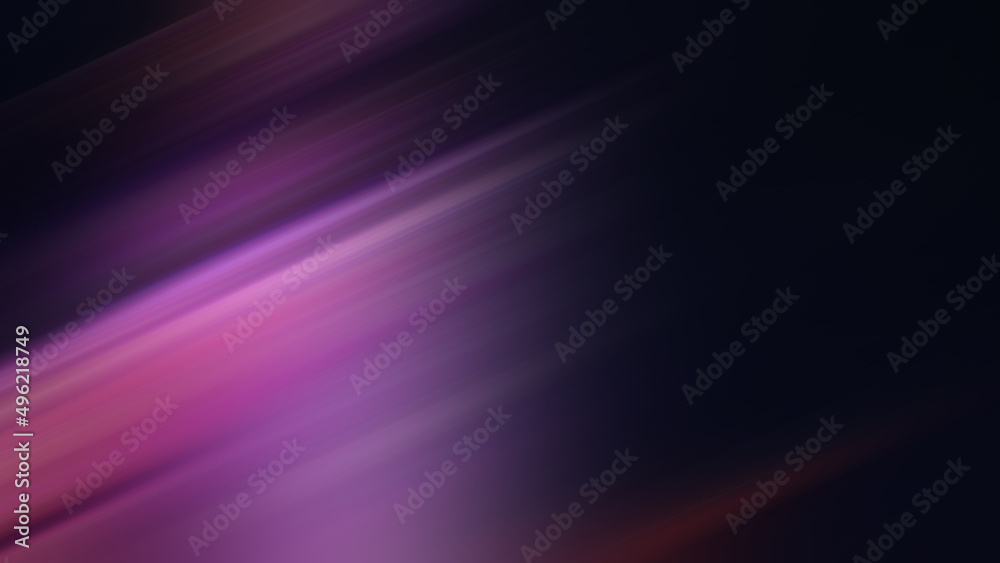 Abstract motion background with purple and black color