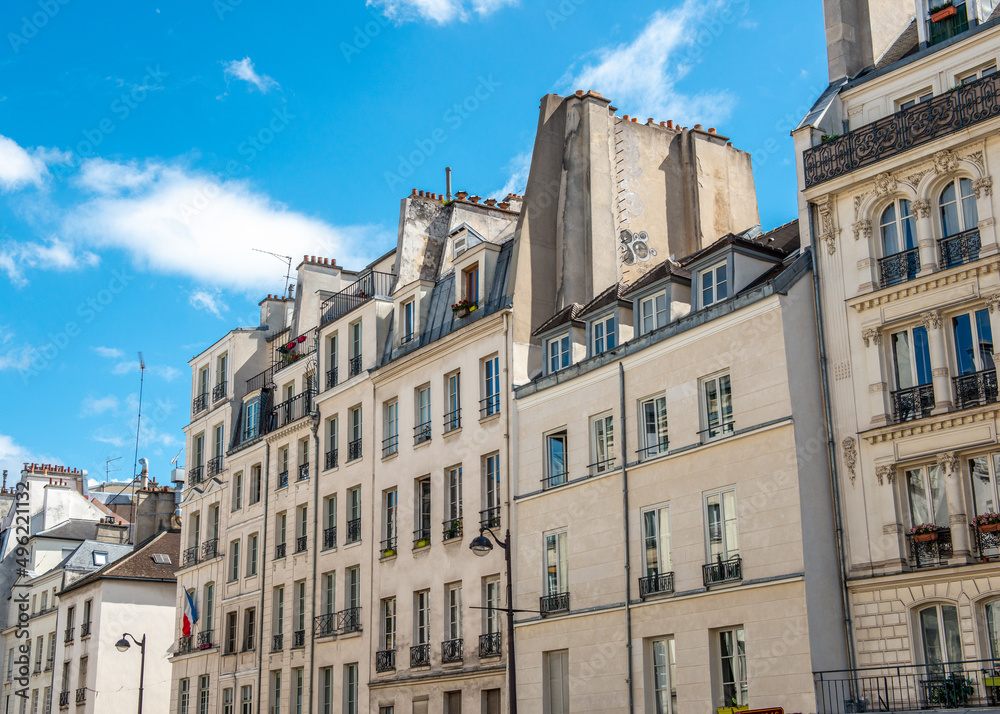 Parisian facades
