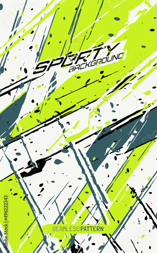 Abstract geometric backgrounds for sports and games. Abstract racing backgrounds for t-shirts, race car livery, car vinyl stickers, etc. Vector background.