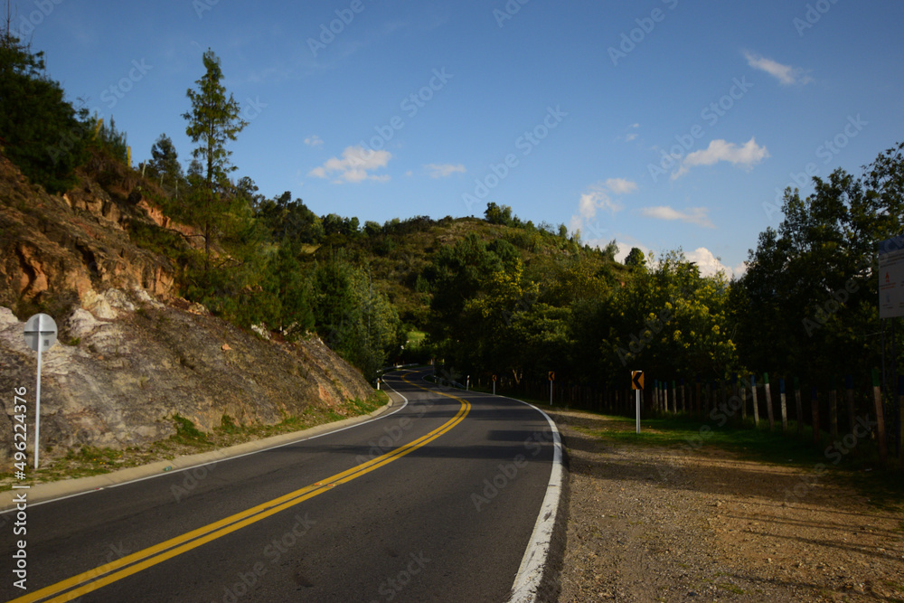 Fototapeta premium road to the mountains