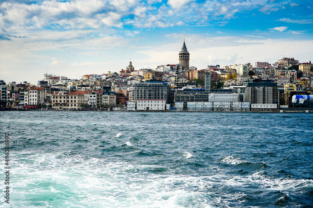 A Beautiful view of the Istanbul, Turkey